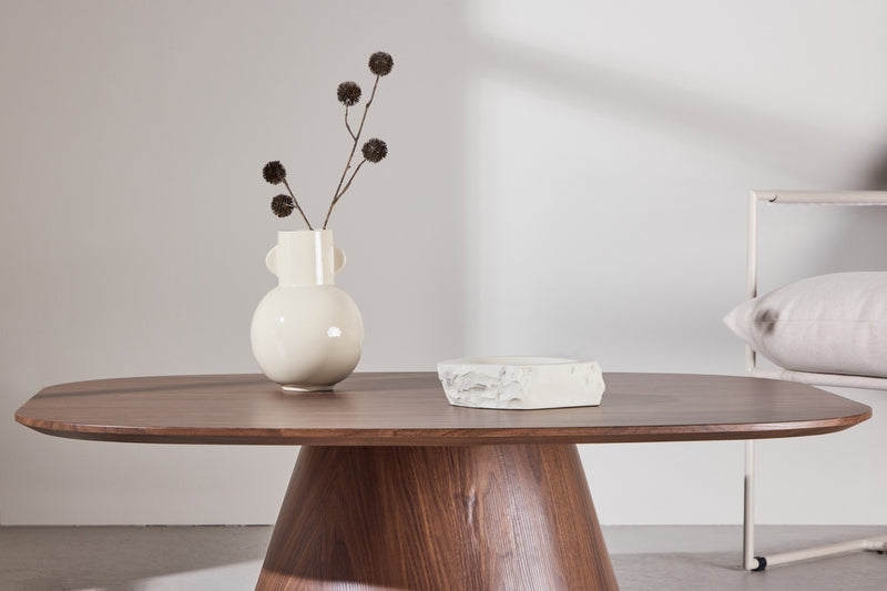 Oulu Salontafel - ø120 cm - Donkerbruin -  - Rebellenclub