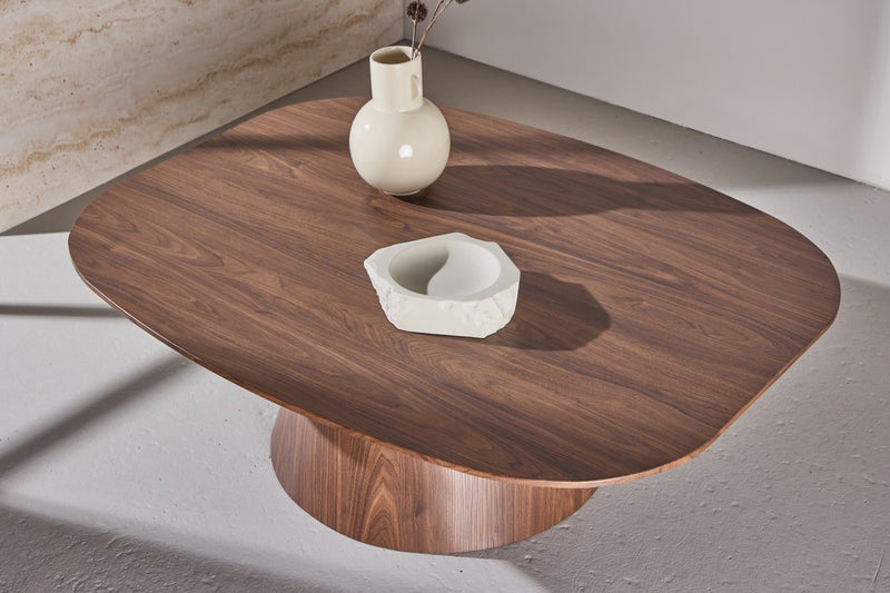 Oulu Salontafel - ø120 cm - Donkerbruin -  - Rebellenclub