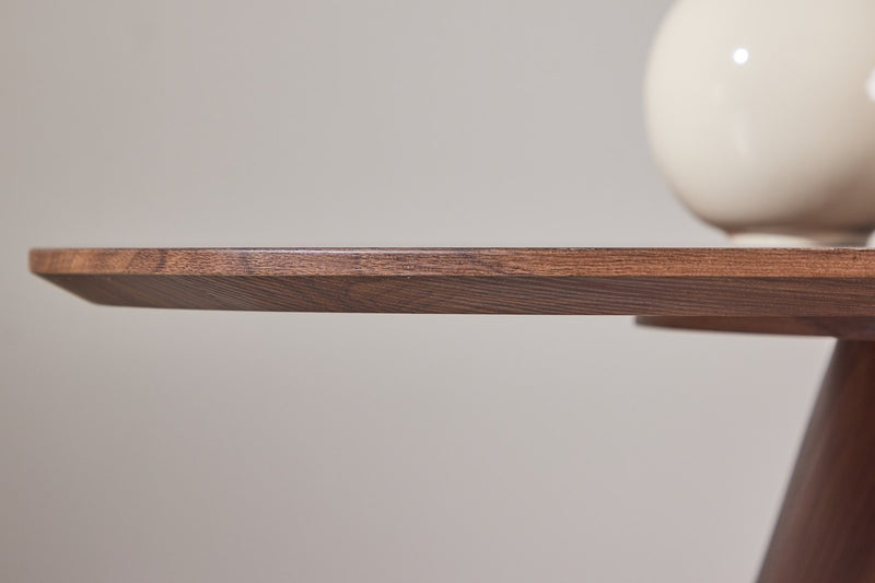 Oulu Salontafel - ø120 cm - Donkerbruin -  - Rebellenclub
