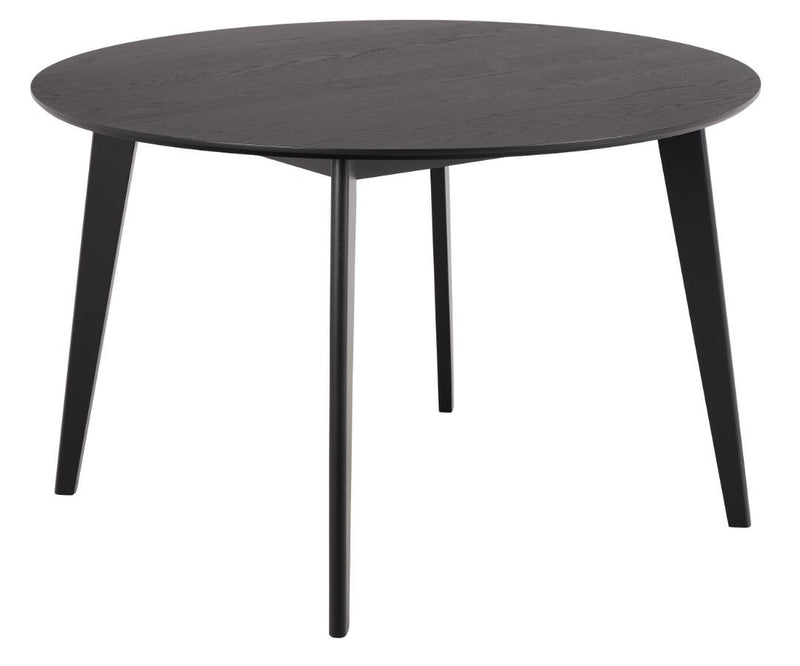 Roslkilde Eetkamertafel - ø120 cm - Zwart -  - Rebellenclub
