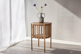 Rune Bijzettafel - ø45 cm - Naturel - Bijzettafels - Rebellenclub