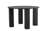 Serap Eetkamertafel - ø120 cm - Zwart - Eetkamertafels - Rebellenclub