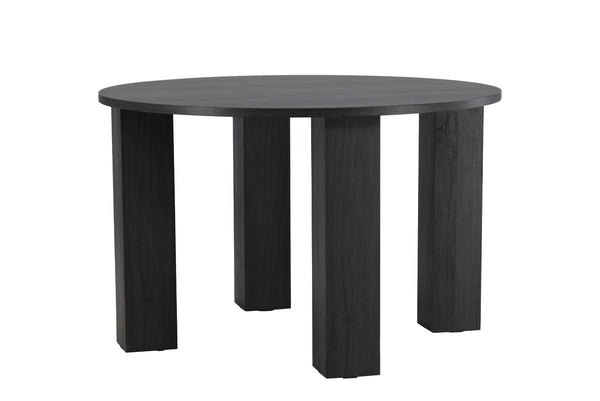Serap Eetkamertafel - ø120 cm - Zwart