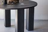 Serap Eetkamertafel - ø120 cm - Zwart - Eetkamertafels - Rebellenclub