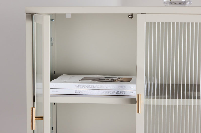 Sollia Lage Kast - 40x80x70cm - Beige