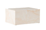 Tusani Salontafel - 80 x 60 cm - Beige Marmerlook - Salontafels - Rebellenclub