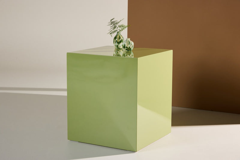 Tusani Salontafel - 40 x 40 cm -  Lichtgroen - Salontafels - Rebellenclub