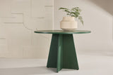 Vonge Eetkamertafel - ø110 cm - Groen - Eetkamertafels - Rebellenclub