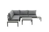 Yarro Hoekloungeset - Zwart - Loungesets - Rebellenclub