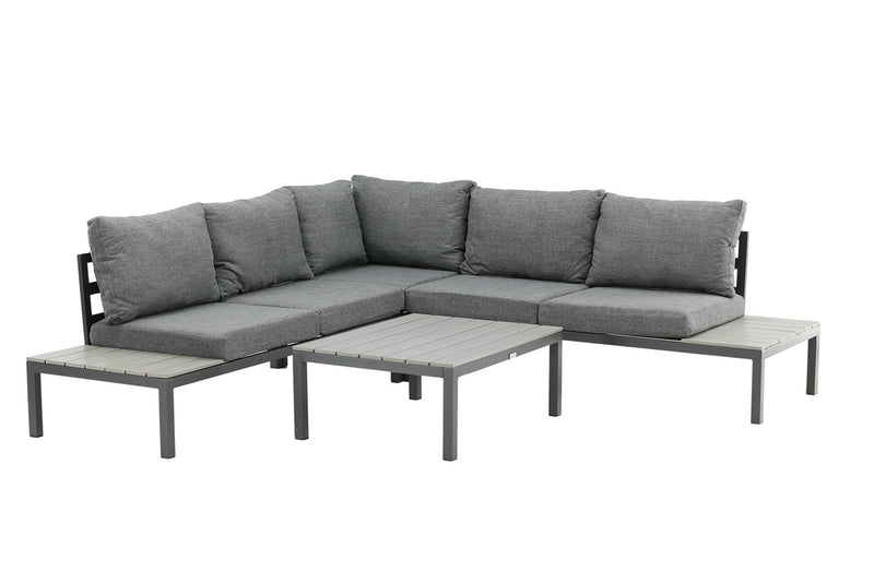 Yarro Hoekloungeset - Zwart - Loungesets - Rebellenclub