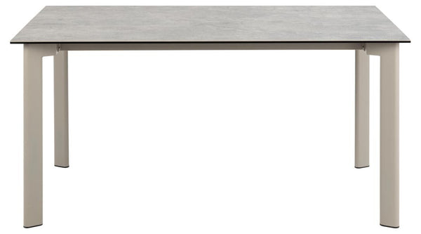 Ylan Eetkamertafel - 160 x 90 cm - Grijs Keramiek