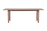 Ylvi Eetkamertafel - 220 x 100 cm - Bruin - Eetkamertafels - Rebellenclub