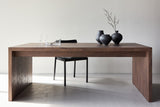 Yomo Eetkamertafel - 200 x 100 cm - Bruin - Eetkamertafels - Rebellenclub