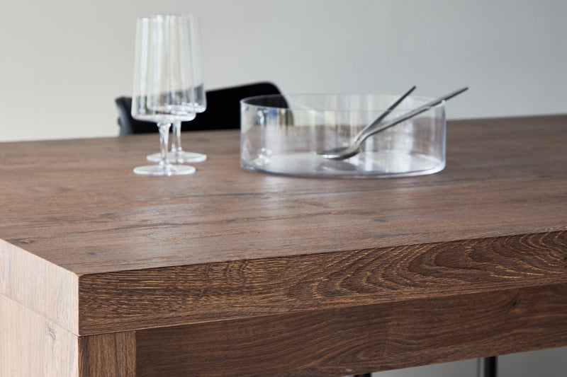 Yomo Eetkamertafel - 200 x 100 cm - Bruin - Eetkamertafels - Rebellenclub