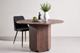 Yune Eetkamertafel - ø120 - Bruin -  - Rebellenclub