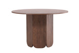 Yune Eetkamertafel - ø120 - Bruin -  - Rebellenclub