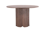 Yune Eetkamertafel - ø120 - Bruin -  - Rebellenclub