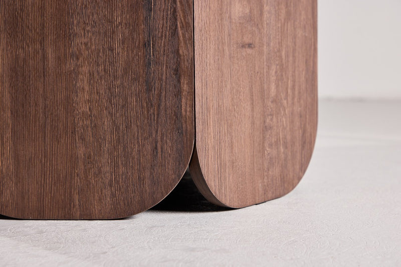 Yune Eetkamertafel - ø120 - Bruin -  - Rebellenclub