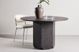 Yune Eetkamertafel - ø120 - Zwart -  - Rebellenclub
