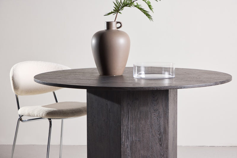 Yune Eetkamertafel - ø120 - Zwart -  - Rebellenclub