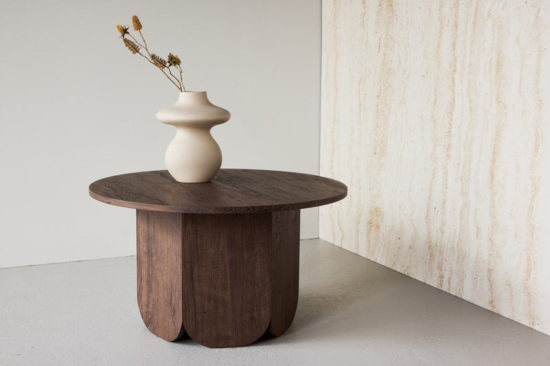 Yune Salontafel - ø80 cm - Bruin - Salontafels - Rebellenclub