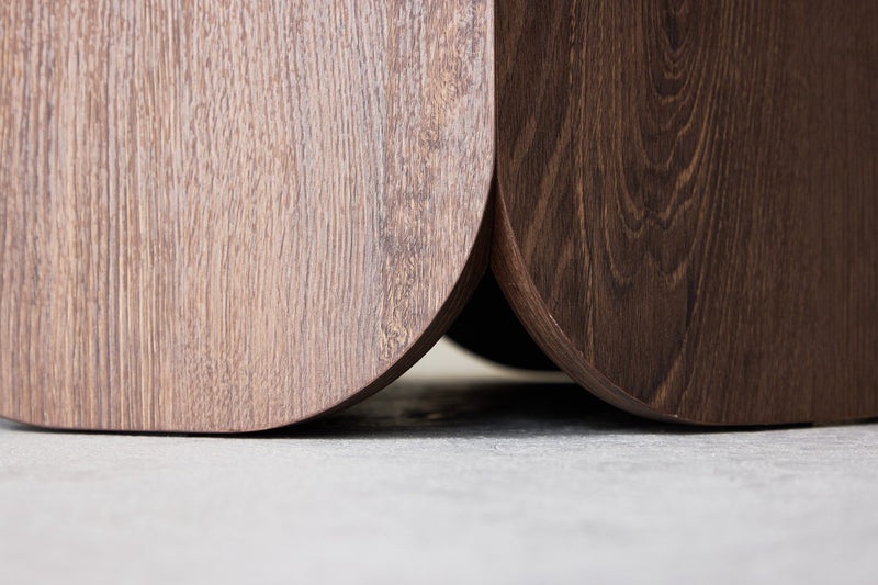 Yune Salontafel - ø80 cm - Bruin - Salontafels - Rebellenclub