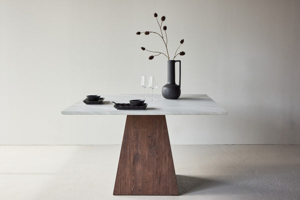 Zeva Eetkamertafel - 120 x 120 cm - Lichtgrijs -  - Rebellenclub