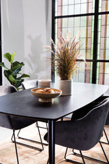 Kalmar Eetkamertafel - Zwart - Rebellenclub
