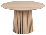 Eetkamertafel Boden Rond - Licht Eiken - Rebellenclub