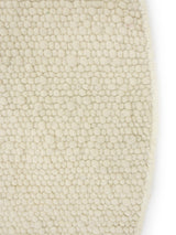 Vloerkleed Laura wit 200cm rond - Rebellenclub