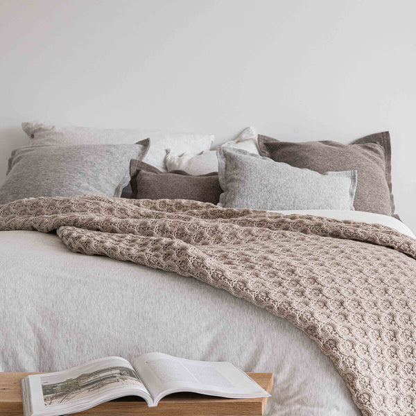 Moyha Cosy deken beige 130x220cm - Rebellenclub