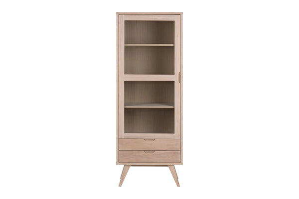 Mala Vitrinekast met glazen deur Large - Eiken - Rebellenclub
