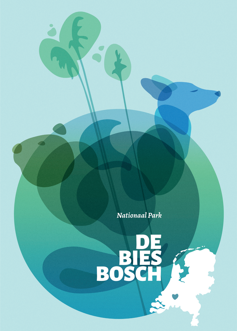 Nationale Parken Poster - De Biesbosch - Rebellenclub