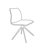 Eetkamerstoel Bjerke - Unit 168 Plumb - Eetkamerstoelen - Rebellenclub