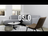 Hoekbank Oslo - 2,5-Zits + Hoekeiland - Bloq 05 Beige